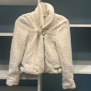 Cream Tractr moto jacket size XL